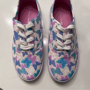 American Eagle Butterfly Print Sneakers